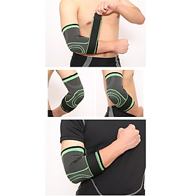 Bảo vệ khuỷu tay Aolikes AL7548 - L: Phù hợp với chu vi tay: 25-27cm - Xanh