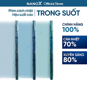 Mua Phim cách nhiệt trong suốt  sáng màu NanoX