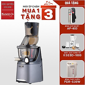 Mua Máy ép chậm Kuvings NS-2026BC (400ml) Tặng Bình giữ nhiệt AP-800 + Máy xay sinh tố KSEBD-1000 + Bình thủy điện PDR-S30W - Hàng chính hãng