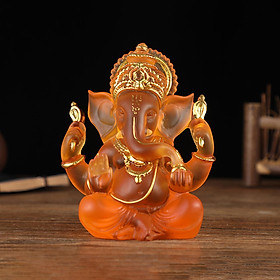 Ganesha Figurine Indian Fengshui Lord Ganesh Statues Home Ornaments Crafts