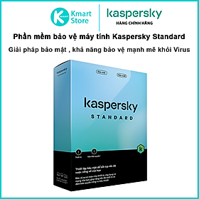 Phần mềm bảo vệ máy tính Kaspersky Standard | Bản quyền chính hãng 365 ngày - Hàng Chính Hãng