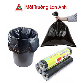 Túi đựng rác tự phân hủy màu đen dai dày bảo vệ môi trường, sử dụng tiện lợi, tiết kiệm