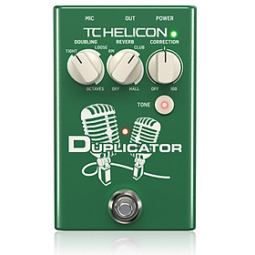 Mua TC-Helicon DUPLICATOR Ultra-Simple Vocal Effects Stompbox -Hàng Chính Hãng