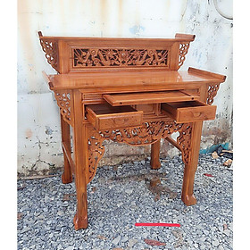Mua Bàn thờ 2 tầng gỗ tràm nhiều kích thước