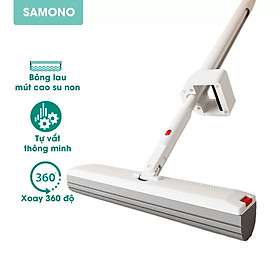 Mua Cây lau nhà tự vắt thông minh đầu vắt xốp PVA cao cấp SAMONO SCM010 - Hàng chính hãng