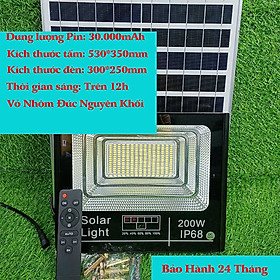 Đèn Pha Năng Lượng Mặt Trời 200W - 09777. 85451