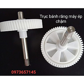 Mua Trục ép có bánh răng máy ép chậm SAVTM- Kho buôn linh kiện gia dụng