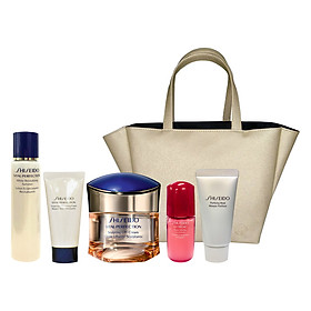 Bộ Sản Phẩm Tìm Lại Đường Nét Vline Tươi Trẻ Shiseido Vital-Perfection Sculpting Lift Cream 95480G