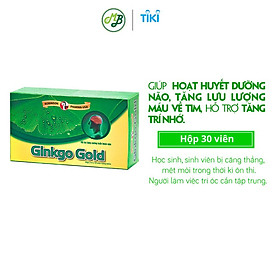 TPCN tăng cường tuần hoàn máu não, giảm nguy cơ lão hóa – GINKGO GOLD – Robinson Pharma USA