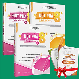 Nơi bán Sách - Combo  Đột phá 8+(phiên bản 2020) môn  Ngữ văn + Tiếng anh  tập 1 và  tập 2 (tặng cuốn Thần tốc luyện đề CP kỳ thi THPTQG môn Tiếng anh - tập 2 và môn Ngữ văn - tập 2) - Giá Từ -1đ