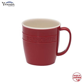 Cốc uống trà, cà phê Yamada Bonheur dùng được trong lò vi sóng hàng Made in Japan (300ml/400ml)