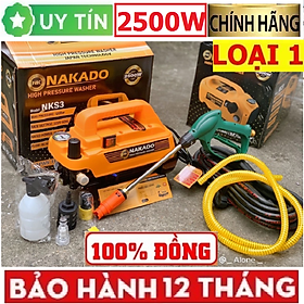 Mua Máy rửa xe có CHỈNH ÁP - NAKADO S3 - Công suất 2500W - JAPAN Technology
