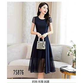 ĐẦM UMI NHÚNG TAY SIÊU XINH,THIẾT KẾ HỌA TIẾT TRƠN NHƯNG VÔ CÙNG SANG TRỌNG 1HIT1 FASHION