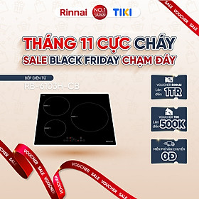 Mua Bếp từ Rinnai RB-6103H-CB mặt kính Schott 7200W - Hàng chính hãng.
