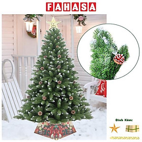 Mua Cây Thông Noel Đầu Nhọn Phun Sơn Gắn Trái Thông 180 cm - Cây Treo - Chaang Chiia LP-TP-6