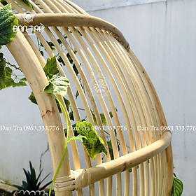 Mua  LOẠI 1 - GIÁ XƯỞNG  Xích Đu Tròn - Xích Đu Mây Tự Nhiên - Xích Đu Mây Decor- Nội Thất Decor Mây Tre Đan