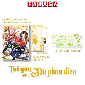 Tôi Yêu Nữ Phản Diện - Tập 3 - Tặng Kèm Bìa Áo Rời Phủ UV + Bookmark Phủ Nhũ + Postcard Phủ Nhũ