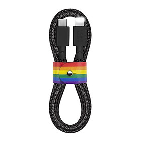 HÀNG CHÍNH HÃNG - Dây Cáp Native Union BELT CABLE PRIDE EDITION CỔNG C