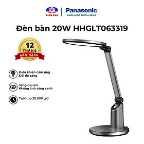 Đèn Để Bàn đổi màu 20W Panasonic HHGLT063319 Chip Led RG0, không ánh sáng xanh, an toàn cho mắt, điều chỉnh độ sáng