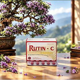 ￼RUTIN C  VN1-Hộp 100 viên - Bổ sung vitamin C, Vinaphar