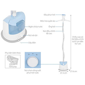 Mua Bàn là hơi nước đứng Philips GC482/29 hàng chính hãng