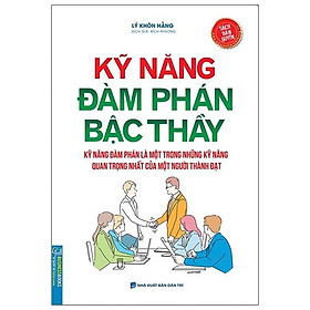 Sách Businessbooks - Kỹ Năng Đàm Phán Bậc Thầy