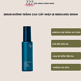 Serum dưỡng da và làm trắng da chống lão hóa ,ngăn chặn sự hình thành các gốc tự do trên da Nhật Bản 727 LB Medicated White Serum 100ml