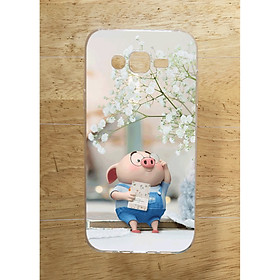 Ốp Lưng Dùng Cho Samsung J7 (Dẻo) - Heo Đọc Sach