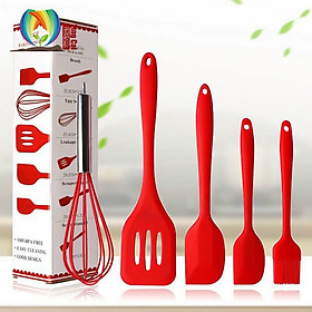 Mua BỘ DỤNG CỤ LÀM BÁNH 5 MÓN SILICON TIỆN DỤNG