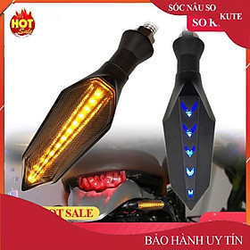 ️ Xả kho giá sốc - Đèn LED Xi Nhan Moto hình dài, đèn xin nhang led đẹp, độ bền cao - uy tin 1 đổi 1