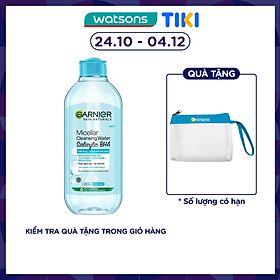 Nước Tẩy Trang Garnier Micellar Cleansing Water Salicylic BHA 400ml