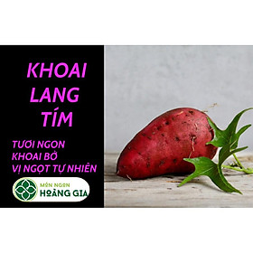 KHOAI LANG TÍM - MÓN NGON DÂN DÃ GIÀU DINH DƯỠNG VÀ NHIỀU LỢI ÍCH ĐÁNG KINH NGẠC