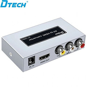 Mua Bộ chuyển đổi video AV sang HDMI Dtech DT-7005A full HD. Hàng chính hãng !!!