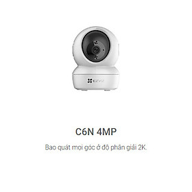 Camera IP Wifi Trong Nhà EZVIZ C6N 2K 4MP - Hàng Chính Hãng