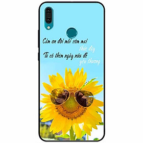 Ốp lưng dành cho Huawei Y9 2019 mẫu Cám Ơn Đời Mỗi Sớm Mai