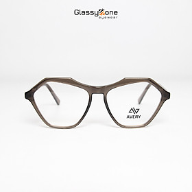 Gọng kính cận, Mắt kính giả cận Acetate Form lục giác Nam Nữ Avery 30018 - GlassyZone