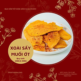XOÀI SẤY MUỐI ỚT THÀNH LONG GÓI 200G/500G - 200 gram