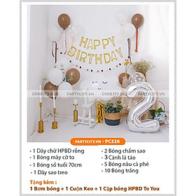 Mua Set trang trí sinh nhật Hàn Quốc phong cách đơn giản dễ làm tại nhà