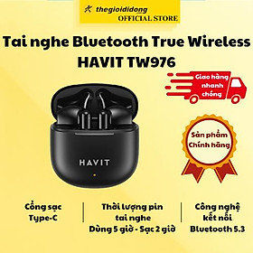Mua Tai nghe Bluetooth True Wireless HAVIT TW976 - Hàng Chính Hãng