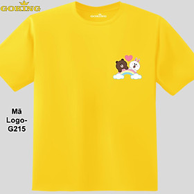 Áo thun in Thỏ và Gấu dễ thương, mã logo-ATN3. Hãy tỏa sáng như kim cương, qua chiếc áo thun Goking siêu hot cho nam nữ trẻ em, áo phông cặp đôi, gia đình, đội nhóm