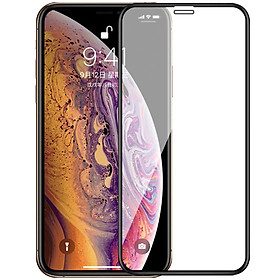 Miếng dán kính cường lực cho iPhone 11 Pro (5.8 inch) hiệu ANANK Nhật Bản (Full 3D, 0.2mm, phủ nano, chống tia cực tím, Mặt kính AGGC) - Hàng nhập khẩu