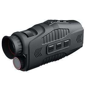 1080P Portable Monocular Infrared Night-Visions Device Day Night Use Photo Video Taking 5X Digital Zoom 300M Full Dark Viewing Distance for Outdoor Hunt Boating Journe