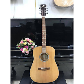 Đàn guitar Acoustic MKAC953, thùng vuông, màu vân gỗ, Việt Nam, bao da 2 lớp, bộ dây dự phòng(ảnh thật)