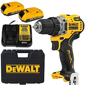 MÁY KHOAN PIN CẦM TAY 12V 1,5-10 MM DEWALT DCD701D2-KR- HÀNG CHÍNH HÃNG
