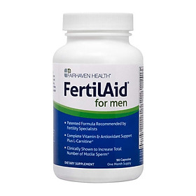 Fertilaid for men - Sản phẩm cải thiện chất lượng tinh trùng, tăng khả năng làm cha