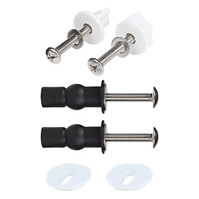 2x Toilet Seat Screws Bolts Fastener Replacement Toilet Hardware Replacement