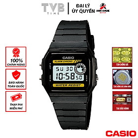 Đồng hồ nam dây nhựa Casio Standard chính hãng Anh Khuê F-94WA-9DG (33mm)
