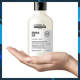 DẦU GỘI L'OREAL SERIE EXPERT METAL DX PROFESSIONEL SIÊU MỀM MƯỢT THẢI ĐỘC KIM LOẠI CHO TÓC 300ML