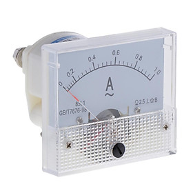 Accurate 85L1 AC Analog Panel Ammeter Gauge Ampere Current Meter