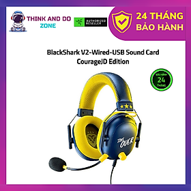 Mua Tai nghe Razer BlackShark V2-Wired-USB Sound Card-CourageJD Edition_RZ04-03230300-R3M1-HÀNG CHÍNH HÃNG